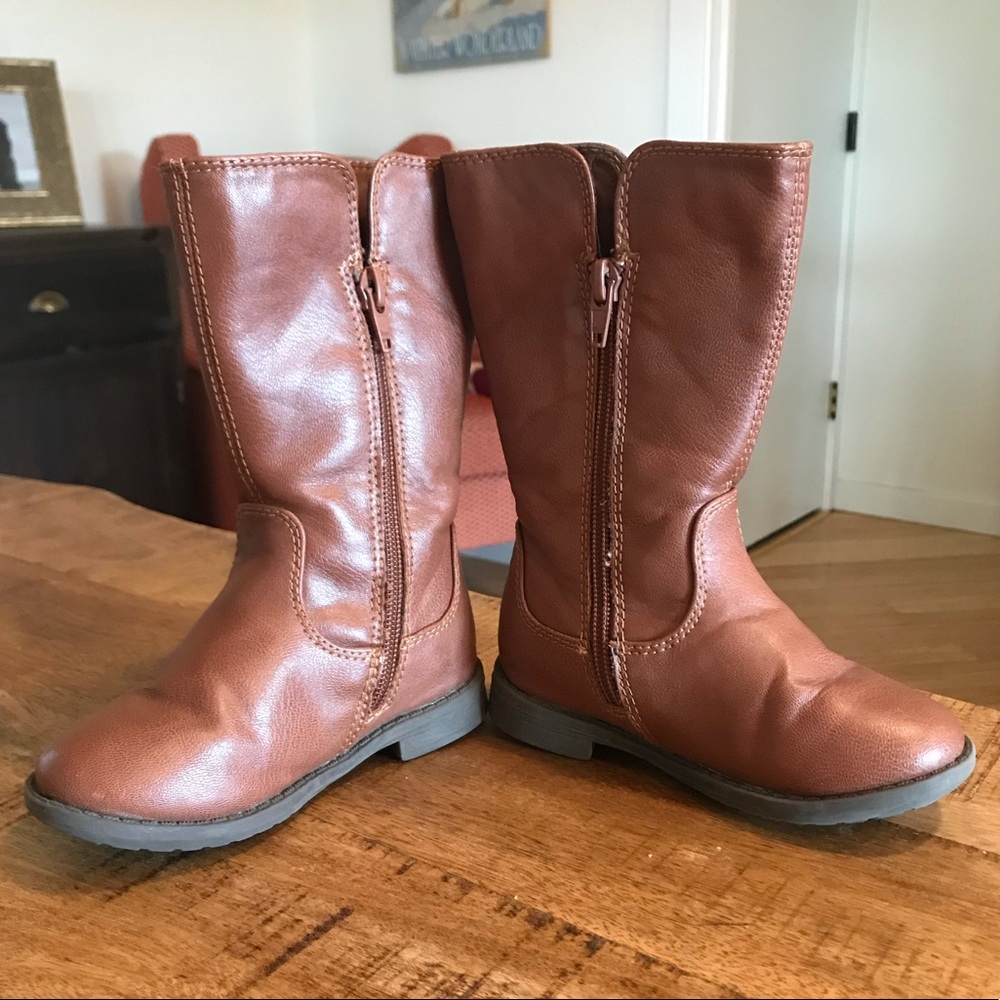 Tan Children’s Place Riding Boots - Picture 3 of 7